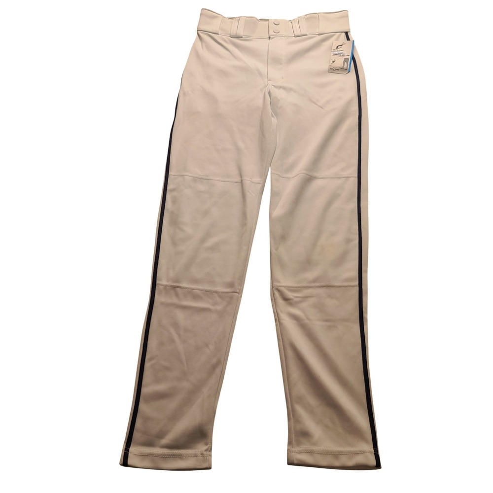 Champro Baseball Pant Men's Triple Crown 2.0 Tapered White Navy Small BP86 New
